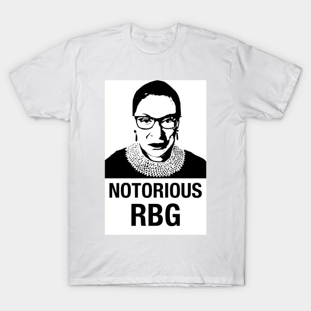 Notorious RBG T-Shirt by lightbulbmcoc